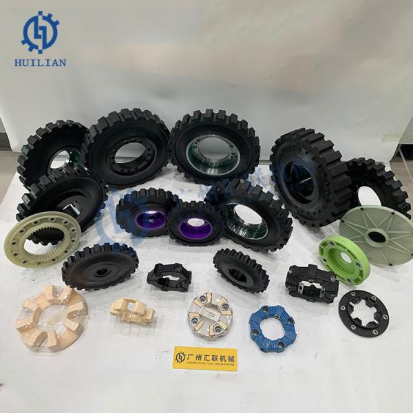 Rubber Coupling Excavator Pressure-driven Pump Shaft Flexible Couplings Mining Machinery Construction Machinery air Compressors