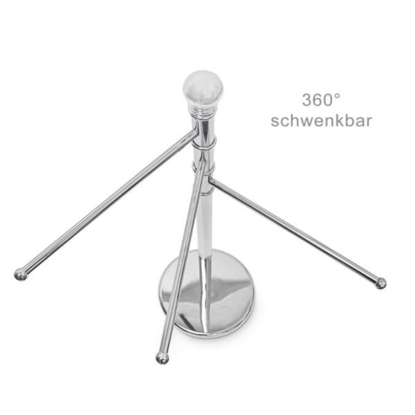 Stainless Steel Free Standing Towel Rack Rotatable 360 Degree Schwenkbar Towel Racks
