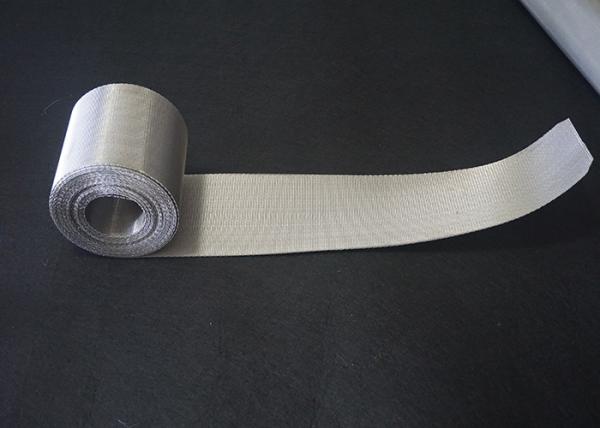 Reverse Dutch Woven Conveyor Wire Mesh Belt Long Lifetime For Plastic Extruder