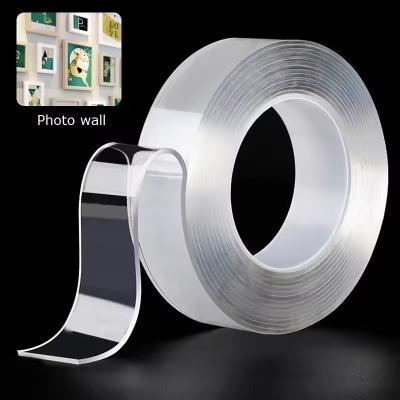 High Quality Transparent Adhesive Tape Strong Sticky Nano Grip Die Cut Masking Sticker Washable for Household Office Use