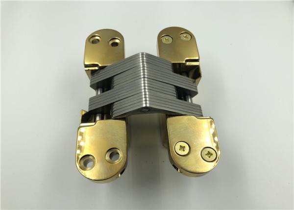 Ultra Silent Stainless Steel Concealed Hinges For Residential Wooden Door