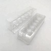 6 blister tray clear macaron plastic packaging container boxes & reusable macaron trays with 0.55 mm clear food grade PET