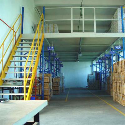 High Quality Steel Mezzanine Racking System Maximize Warehouse Floor Space