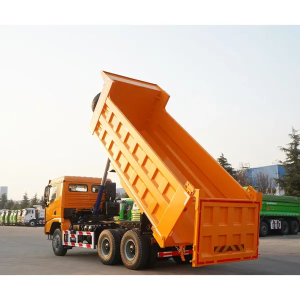 Shacman Sand Soil Cargo Transport Tipper Dump Fence Truck for Construction Mining
