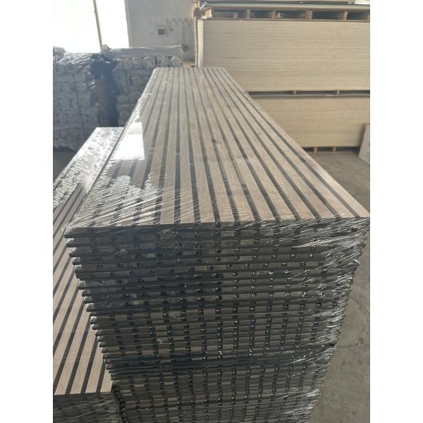 Noiseproof Wood Akupanel Sound Proof Acoustic Wood Slat Wall Customized
