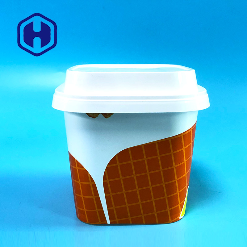 ушаты 22oz IML для масла тела дерева ши арахиса кокоса какао манго кокосов замороженного какао чокнутого