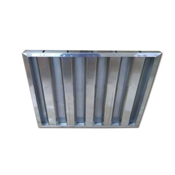 Aluminum Commercial Kitchen Hood Filters Panel Type High Efficiency
