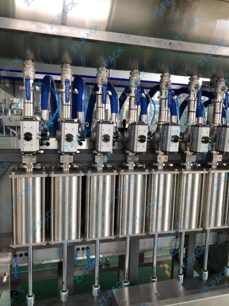 Máquina de embalagem linear do óleo lubrificante