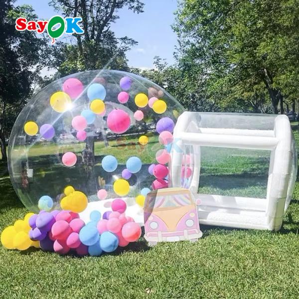 Warehouse Portable Bubble Balloon House PVC Inflatable Party Bubble Tent Houses