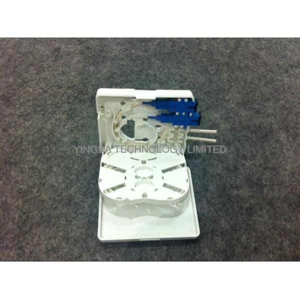 Коробка прекращения оптического волокна переходники SC 2 портов, 2 пролом в стене коробки прекращения волокон FTTH