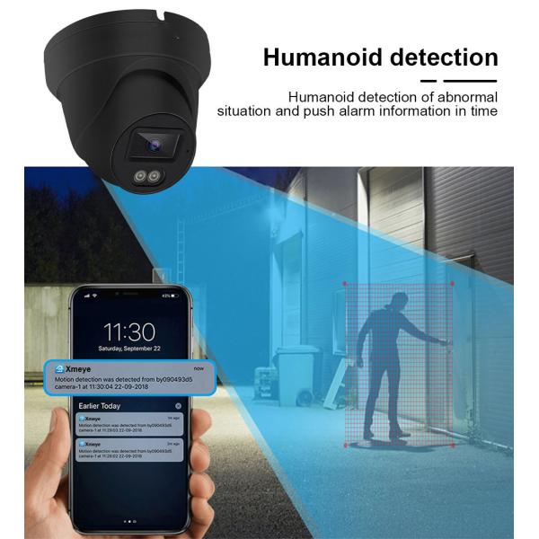 Used Customized Smart IR-Cut Night Vision Face Human Detection POE Camera Kit without