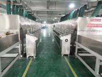 Secador de microondas a vácuo de 17530 mm × 1600 mm × 1100 mm para controlo preciso da temperatura a 80 °C