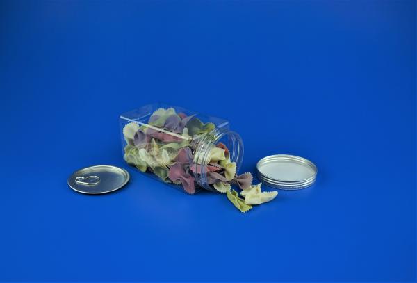 Durable Airtight Kitchen Canisters , Easy Opening Plastic Jars With Lids For Food