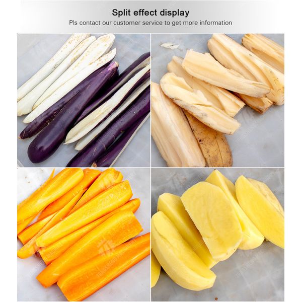 Шелушение peeler тыквы канталупы и воска 0.75KW 380V многофункциональное и хлопать машина