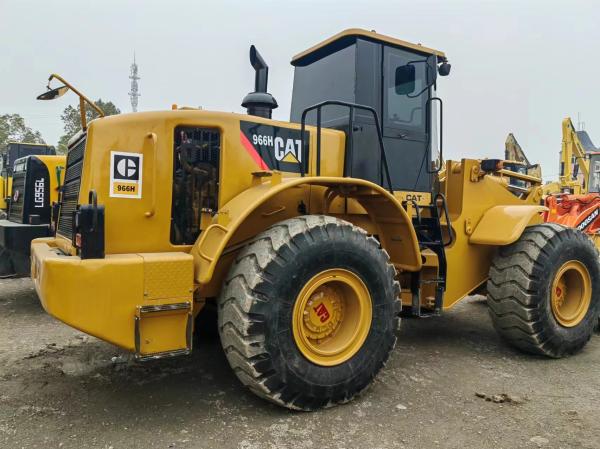 High Efficiency CAT 966H Pre Owned Loader 6 Ton Used Caterpillar Loader