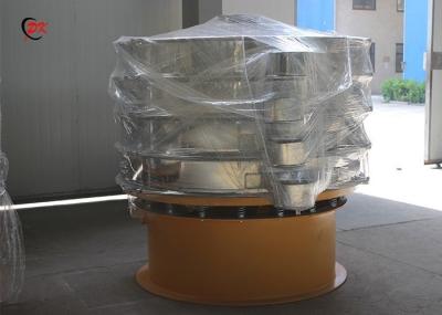 Waste Water Rotary Vibrating Screen Three Deck  XZS1800 Model 1450rpm Frequency