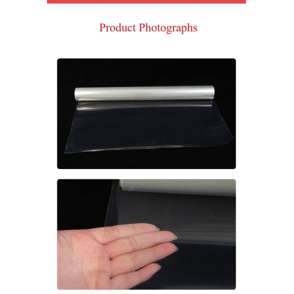 PET Crystal Clear Lamination Film Roll with Protective Layer Self Adhesive Film Roll for Wedding Photos & Decorative Pictures
