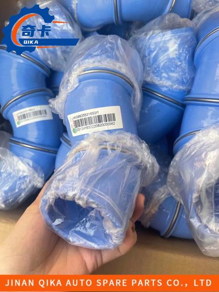 Peças sobresselentes Wg9925531650/1 do caminhão de Howo da tubulação de entrada do refrigerador intermediário das peças do caminhão de China