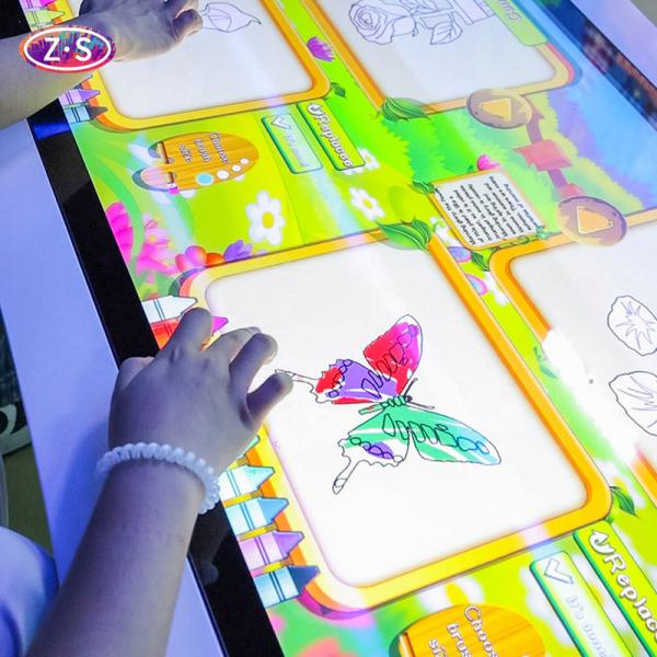 10 en 1 Juegos de Dibujo Interactivos Sistema de Juego Interactivo Control Inalámbrico