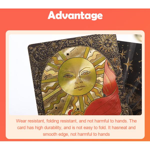 ПВХ учебные настольные игры Таровые карты Подарки OEM