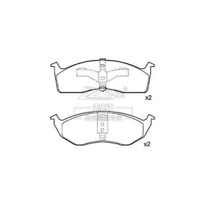 Céramique 10 mm avant et arrière BMW Plaquettes de frein avec capteur d'usure