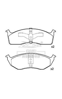 Ceramic 10mm Front And Rear BMW Brake Pad Set with Shims and Wear Sensor