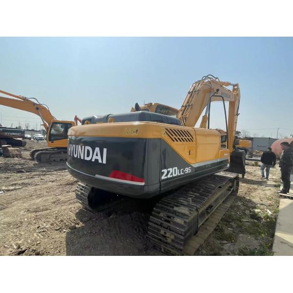 Корейские 22 тонны Подержанные экскаваторы Hyundai 220 Тяжелый гидравлический буксир Оригинальный