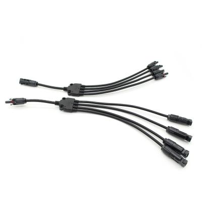 35Mm2 Solar PV Cable Connector Pv1F Dc 2 Core Panel Field