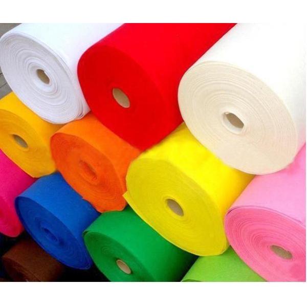 various color wool pressed nonwoven felt,customized thickness felt wool fabric