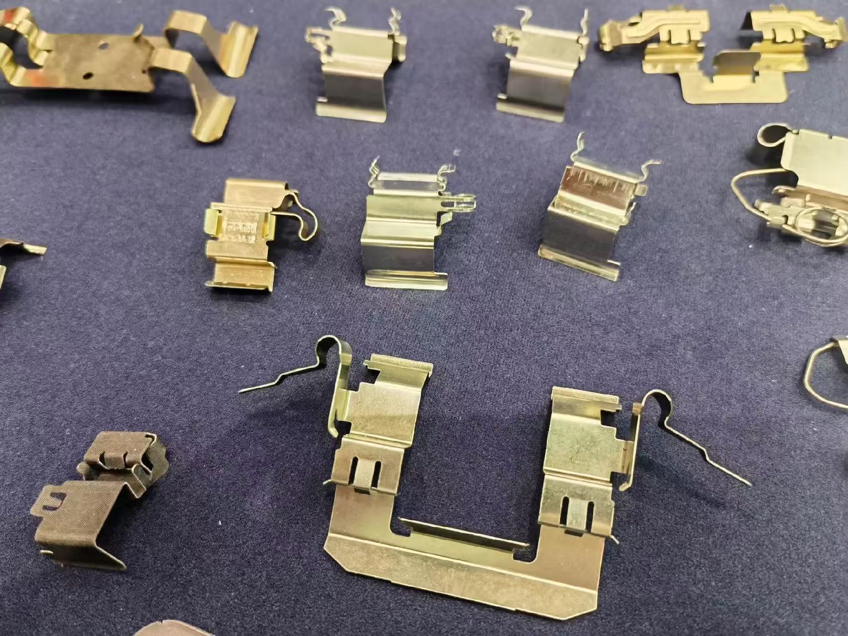 Processing of metal stamping parts