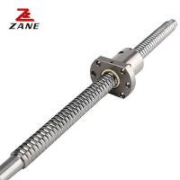 SCR1610 tornillo de bolas de longitud personalizada para moler tornillo de bolas de hilo fresado con tuerca