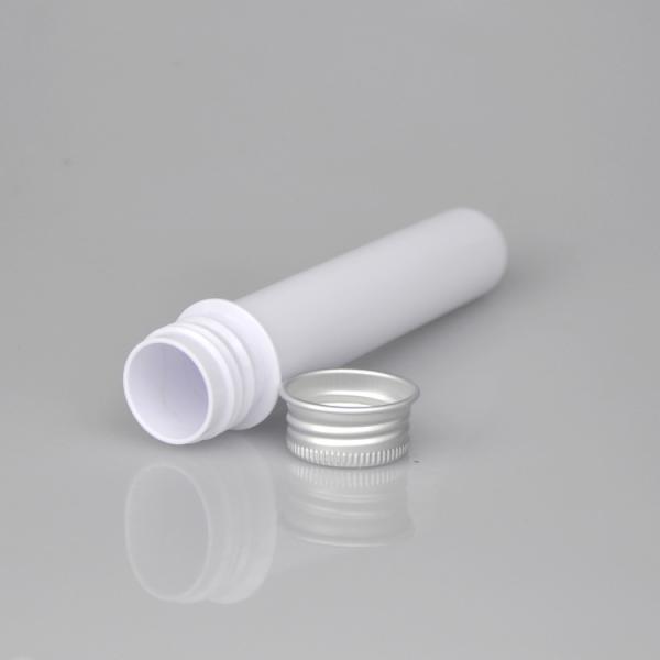 Cosmetic packaging 40ml transparent cylindrical PET test tube mask powder bottle bath salt tube