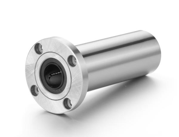 high Precision LMWF6LUU Flange Linear Bearing GCR15 / PA66 Material