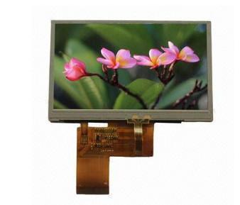RYT043 4,3 tela da polegada 480X272 Lcd TFT com 40pin FPC/24bit paralelo RGB