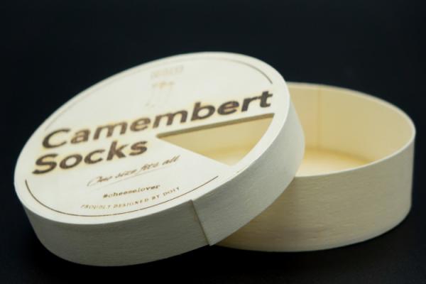 Natural Round Disposable Wooden Box compostable Φ115mm Φ120mm Φ135mm Φ136mm