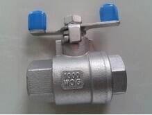 2PC butterfly handle ball valve,stainless steel 2PC ball valve,304/CF8M,201,F/M end