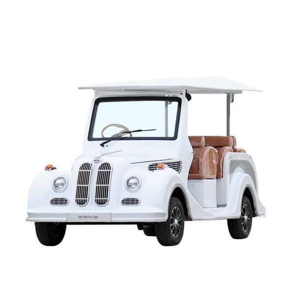 Retro Style 4-Seater Electric Golf Cart Electric Vehicle with 4400*1540*2000 Dimensions