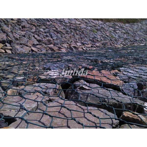 Автоматический PVC машины управлением 80*100mm Gabion PLC покрыл коробки Gabion