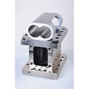 Двойные винты и бочонки штрангпресса винта для пластмассы, высокой износостойкости при работе на истирание