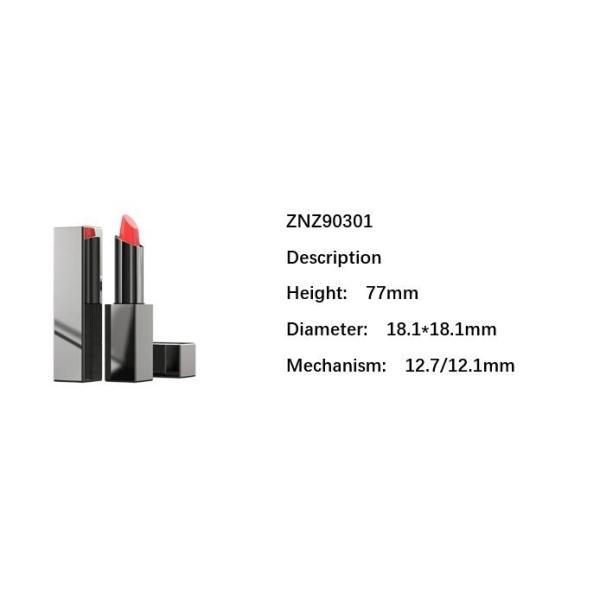 Magnet Cap Eco Cosmetic Packaging 77mm Diameter Empty Lipstick Bottle