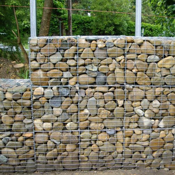 Hot Dipped Galvanized PVC Coated Gabion Wire Mesh for Environmental Protection