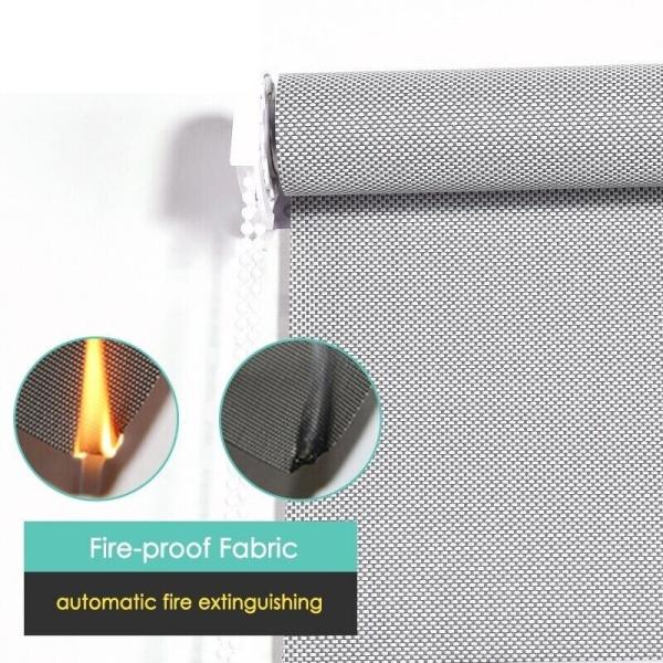 Mesh 36x36 One Way Vision Fiberglass SunScreen Fabric AATCC 16-2003