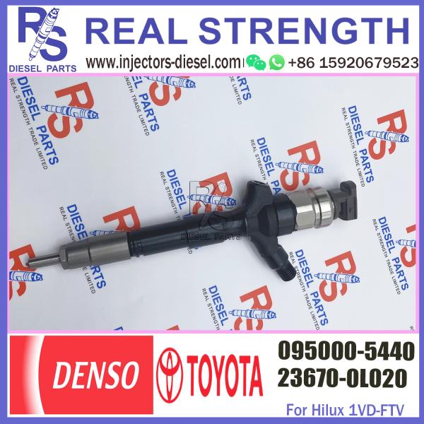 injetor do motor diesel 095000-5440 para as peças de motor 23670-0L020 da injeção do injetor de combustível diesel de toyota