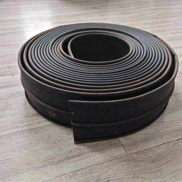 Recyclable Black Flexible Plastic Lawn Edging 15cm  Eco Friendly Plastic Landscape Border