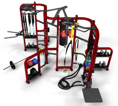 Multi equipamento do Gym da sinergia da estação, máquina do exercício da sinergia do cruzamento do cabo