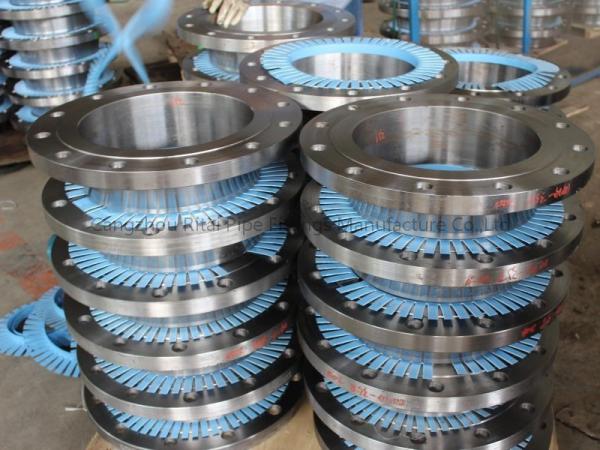 150LB Forged Steel Flange Long Welding Neck ASTM A105 A105N Valve Industry
