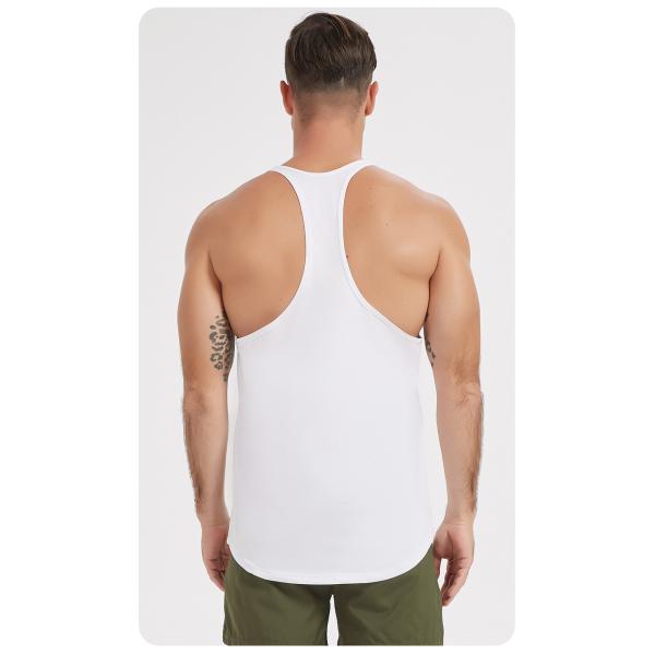 XMAMLON Custom Gym T-Shirt Vests for Men's Graphic Tshirt Sleeveless Tank Top Cotton