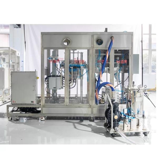 Liquid Filling And Capping Machine Semi Automatic Filling And Capping Machine