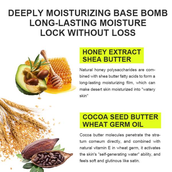 Jumbo Honey Green Tea Body Whitening Cream 500ml Natural Plant Compound Body Skin Soothing