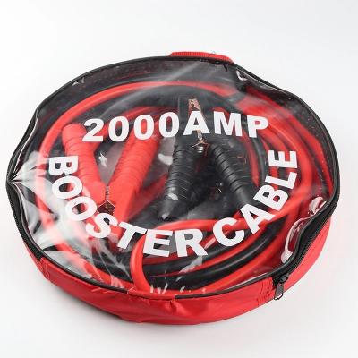 câbles noirs rouges de 6mm2 Jumper Cables Extra Long Booster